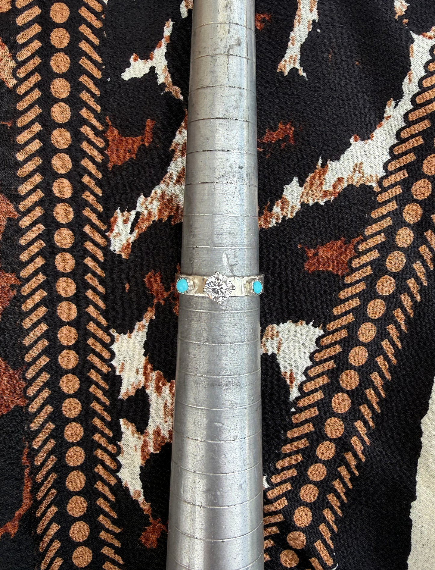 Sleeping beauty and cz ring