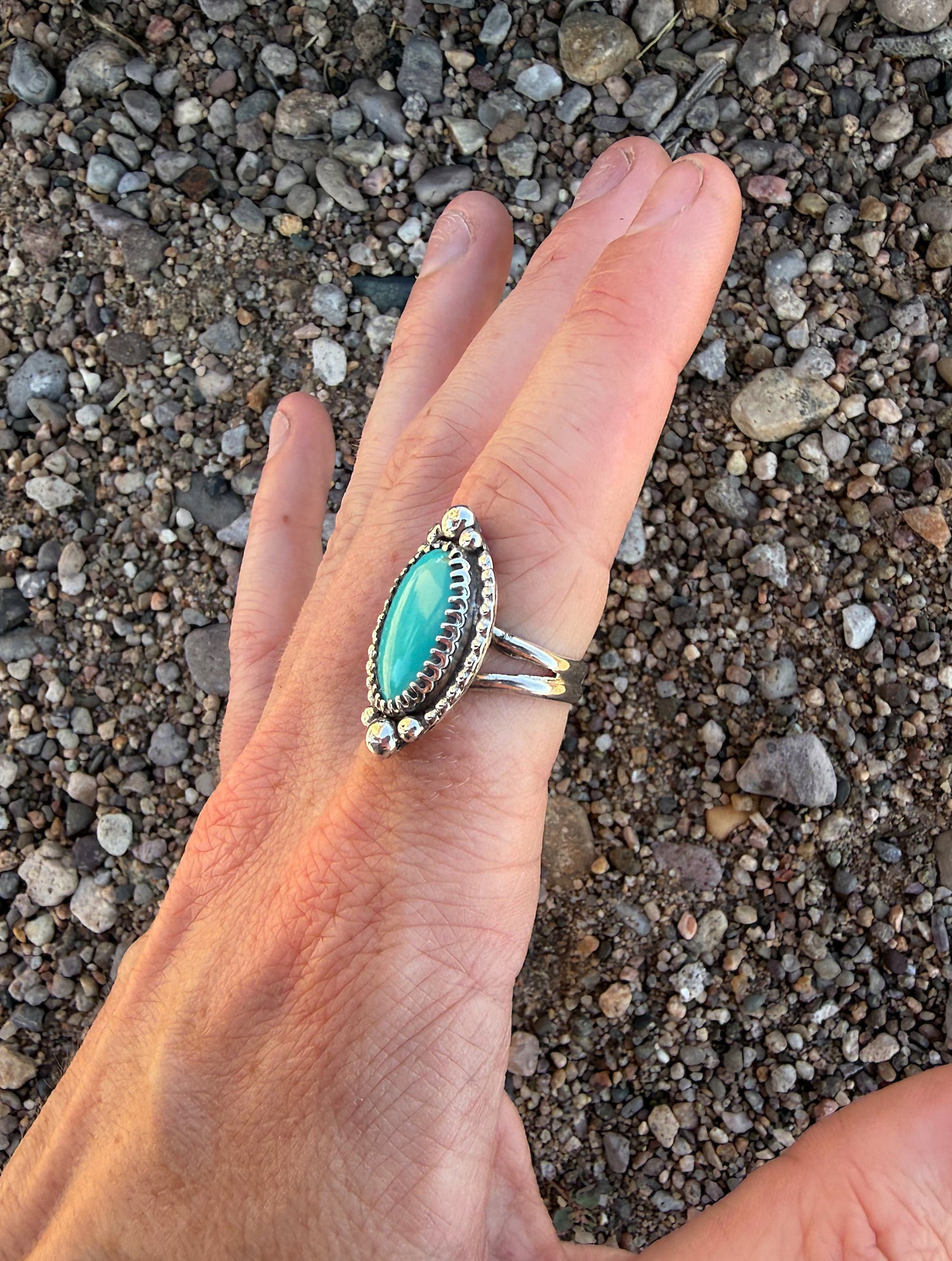 Sonoran beaded ring